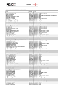 Estudantes inscritos/as no 2&ordm; Ciclo at&eacute; ao dia 07-04