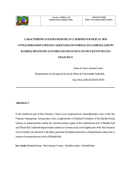 Article Format- - Degeo - Departamento de Geologia