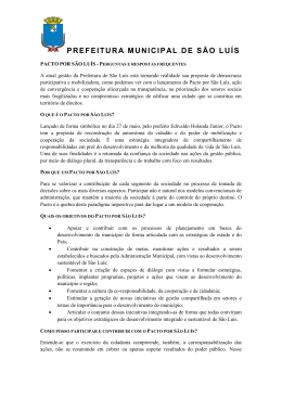PREFEITURA MUNICIPAL DE S&Atilde;O LU&Iacute;S