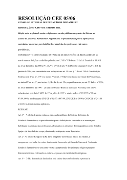 RESOLU&Ccedil;&Atilde;O CEE 05/06