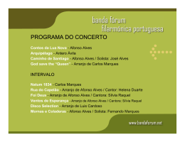 PROGRAMA DO CONCERTO
