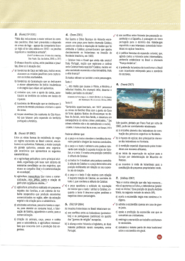 2. (Fuvest/SP-2001) &ldquo;Vivia das reducciones o maior entrave &agrave;s corre