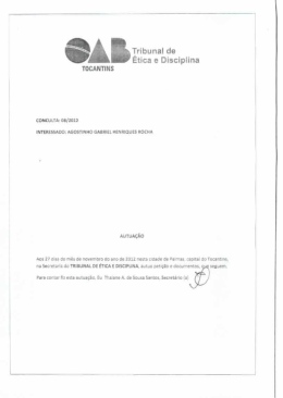 Publicidade. Calend&aacute;rio. Comunica&ccedil;&atilde;o Inapropriada - OAB-TO