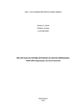FACULDADES METROPOLITANAS UNIDAS