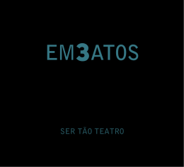 Apresentamos - Grupo Ser T&atilde;o Teatro