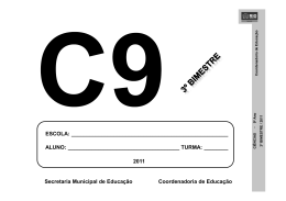 9&ordm; ano - BIO NA REDE