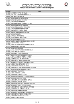 ESCS2009 - Rela&ccedil;&atilde;o Candidatos Reda&ccedil;&atilde;o a Corrigir 2