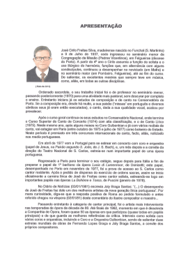 Jos&eacute; Cirilo Freitas Silva, madeirense nascido no Funchal