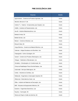 PME EXCEL&Ecirc;NCIA 2009