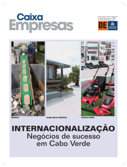 INTERNACIONALIZA&Ccedil;&Atilde;O Neg&oacute;cios de sucesso em