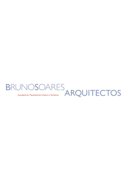 portfolio  - Bruno Soares Arquitectos