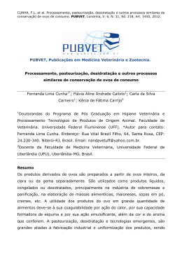 PUBVET, Publica&ccedil;&otilde;es em Medicina Veterin&aacute;ria e Zootecnia