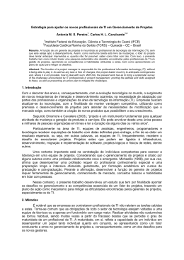 Estrat&eacute;gia para ajudar os novos profissionais de TI em