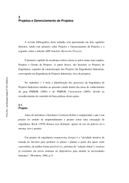 2 Projetos e Gerenciamento de Projetos - Maxwell - PUC-Rio