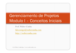 Gerenciamento de Projetos Modulo I &ndash; Conceitos