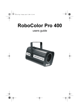 RoboColor Pro 400