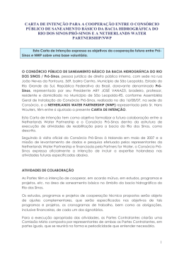 (Carta de inten\347\365es pr\363