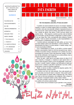 Dezembro 2014 - Agrupamento de Escolas Ant&oacute;nio S&eacute;rgio
