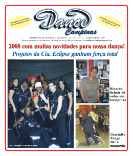 Projetos da Cia. Eclipse ganham for&ccedil;a total 2008
