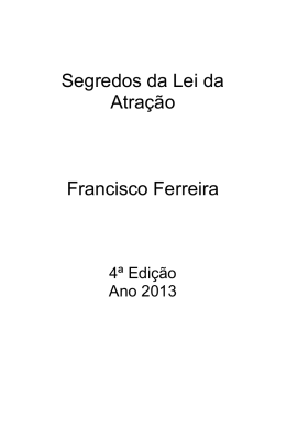Lei da Atra&ccedil;&atilde;o