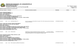PREFEITURA MUNICIPAL DE JUNQUEIROPOLIS