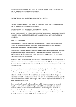 excelent&iacute;ssimo senhor doutor elival da silva ramos, dd