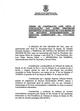 TERMO Il cooPllAc&Atilde;o (1m vIsTA &Agrave; - Tribunal de Justi&ccedil;a do Estado