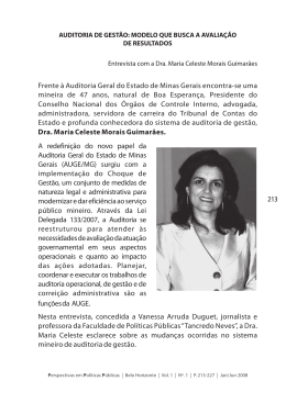 A redefini&ccedil;&atilde;o do novo papel da Auditoria Geral do Estado de Minas