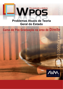 Problemas Atuais de Teoria Geral do Estado - N