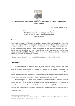 Entre o mar e o sert&atilde;o: uma an&aacute;lise da narrativa de &ldquo;Deus e
