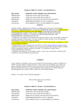 HABEAS CORPUS N&ordm; 265.036
