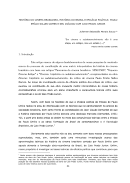 hist&oacute;ria do cinema brasileiro, hist&oacute;ria do brasil e efic&aacute;cia