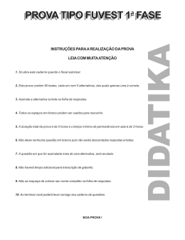 S2012E05 - 1&ordf; FASE FUVEST - 26-05