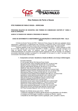 aqui - etec rubens de faria e souza