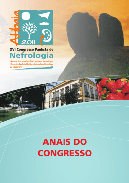 ANAIS do coNgreSSo