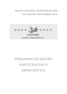 programa de trabalho