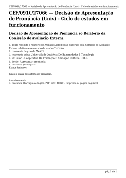 (Univ) - Ciclo de estudos em funcionamento