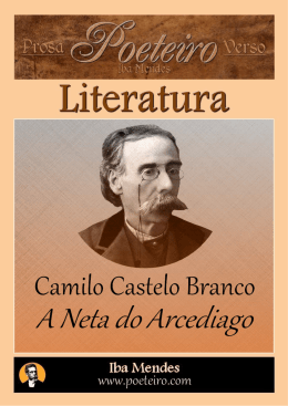 Camilo Castelo Branco - A Neta do Arcediago