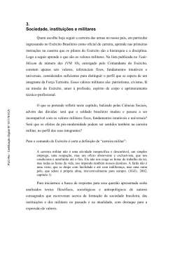 3. Sociedade, institui&ccedil;&otilde;es e militares - Maxwell - PUC-Rio