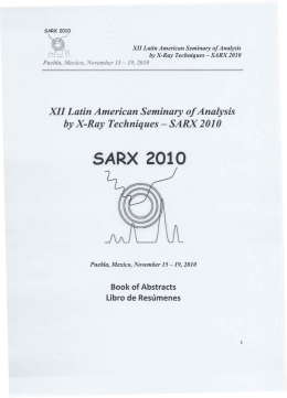 SARX 2010 - Ainfo