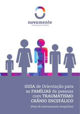 Guia de Orienta&ccedil;&atilde;o para as Fam&iacute;lias de pessoas com