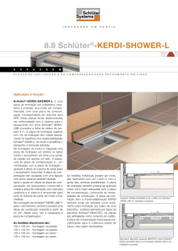 8.8 Schl&uuml;ter&reg;-KERDI-SHOWER-L - Schl&uuml;ter