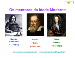 Os mentores da Idade Moderna