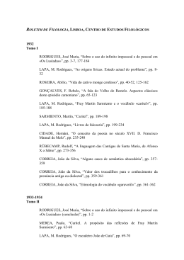 Boletim de Filologia