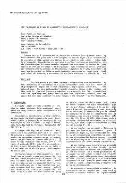 DIGITALIZA&Ccedil;&Atilde;O DA LINHA DE ASSINANTE