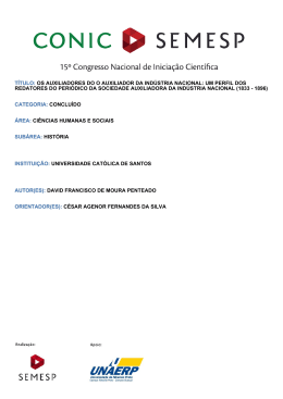 visualizar o trabalho - O Conic