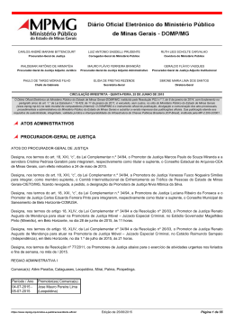 atos administrativos procurador-geral de justi&ccedil;a