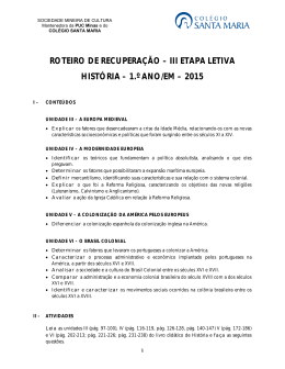 Hist&oacute;ria - Col&eacute;gio Santa Maria