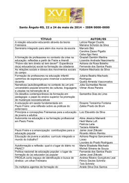 Santo &Acirc;ngelo-RS, 22 a 24 de maio de 2014 &ndash; ISSN 0000