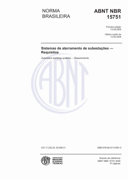 ABNT NBR 15751